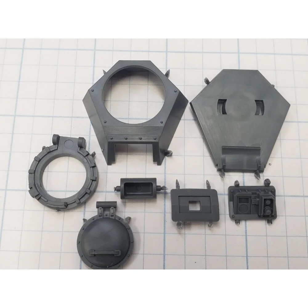 Warhammer 40k Astra Militarum Bits Chimera Tank Turret w Gun Mount Set - Picture 1 of 5